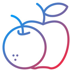 Vector Design Fruits Icon Style