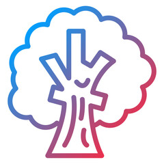 Vector Design Dry Tree Icon Style