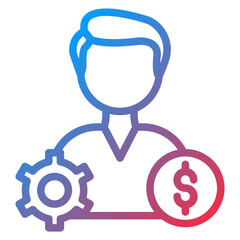 Vector Design Employer Icon Style