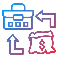 Vector Design Investment Icon Style