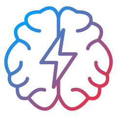 Vector Design Brainstorm Icon Style