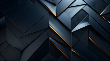 Luxurious Dark Blue 3D Textured Background