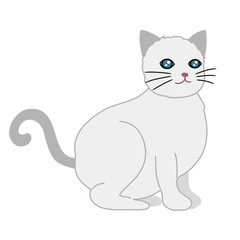 Fototapeta premium cat cartoon character