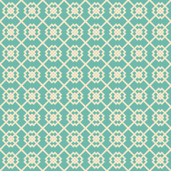 Seamless pattern. Modern stylish texture. Geometric linear ornament. Colorful background
