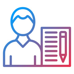 Copywriter Icon Style