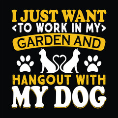 Dog t-shirt design, Dog typography, Dog related quotes elements

