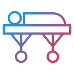 Dead Body Icon Style