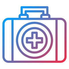 First Aid Kit Icon Style
