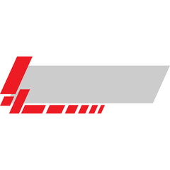 Modern lower Third Transparent