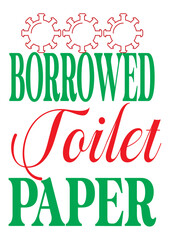 borrowed toilet paper