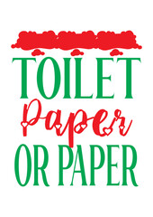 toilet paper or paper