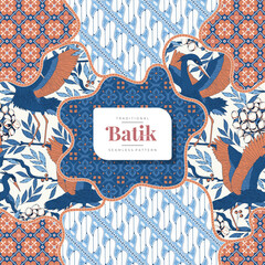 hand drawn batik pattern design 10