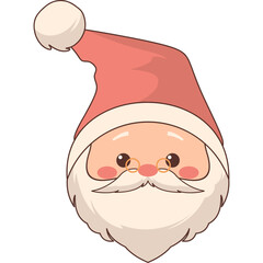 Santa Claus Head Character