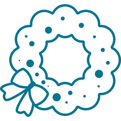 Christmas Wreath Icon