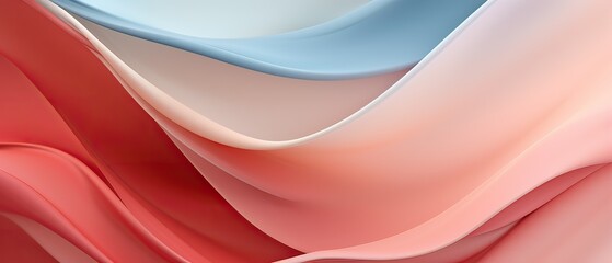 Minimal abstract fabric, Gradient colorful fabric texture for background. twirling fabric backdrop, modern background, Generative ai