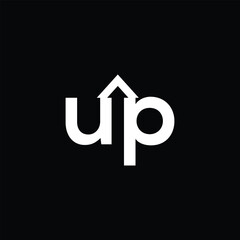 Creative Modern UP Logo Design