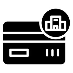 Solid Hotel Credit Card icon