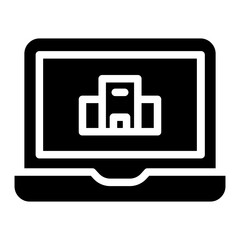 Solid Laptop Hotel icon
