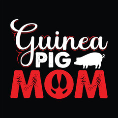 Pig t-shirt design, Pig typography, Pig related quotes elements
