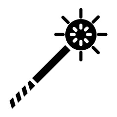 Obraz premium Solid Mace icon