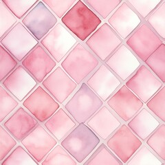 Fototapeta na wymiar Pink pastel seamless pattern
