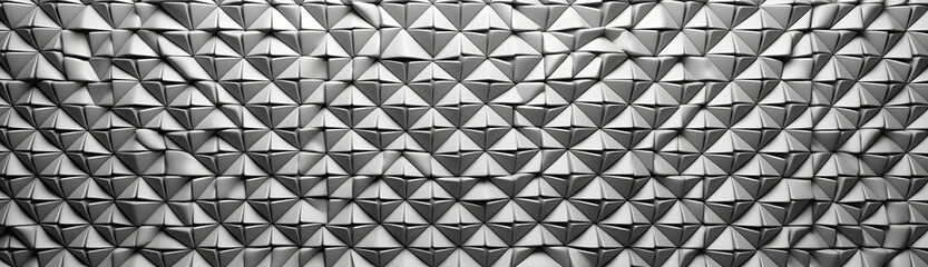 Seamless white squre polygon background pattern - polygonal - gray wallpaper