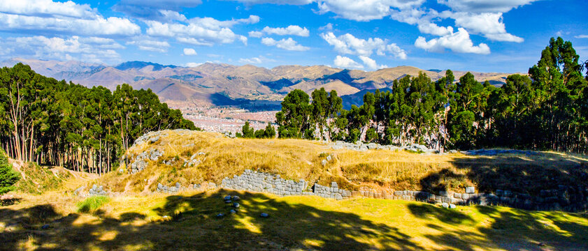 Qenko, or Kenko, archaeological site in near Cusco in Sacred Valley of Peru