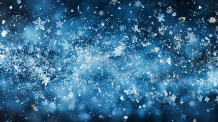 Fototapeta premium Tranquil Snowy Winter Texture: Seamless Background Wallpaper