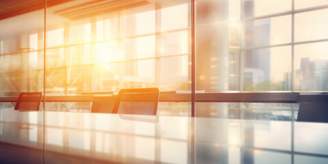 Blurred Work Office Background For Business Websites Created Using Artificial Intelligence