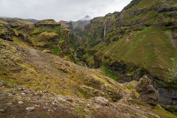 Múlagljúfur Canyon and Waterfalls in Iceland