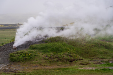 Hveradalir Geothermal Area in Iceland