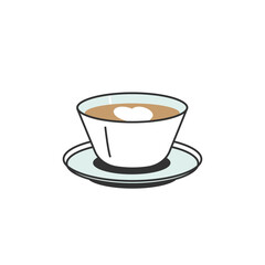 A cup of coffee to complement the desired places in the design