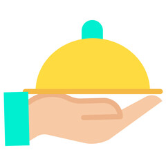 Flat Hotel Service icon