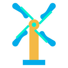 Flat Windmill icon