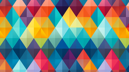 Fototapeta premium 2d illustration colourful plus elements seamless pattern