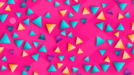 2d illustration colourful rhombuslt elements seamless pattern