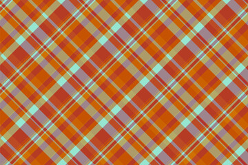 Seamless vector check of tartan pattern fabric with a texture background plaid textile.