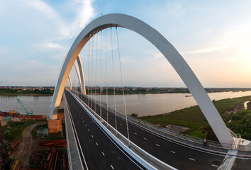 Obraz premium Phat Tich Dai Dong Thanh Buddha Bridge Bac Ninh 