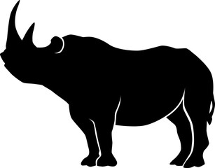 rhino silhouette