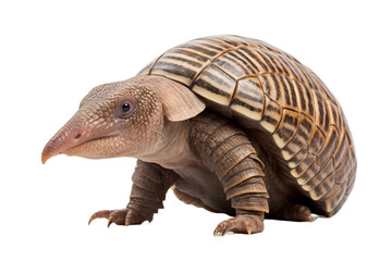 Armadillo on Transparent Background PNG Generated by AI