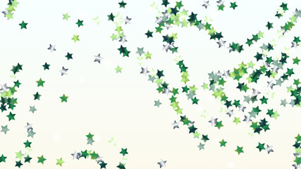 Realistic Background with Confetti of Stars Glitter Particles. Sparkle Lights Texture. Celebration pattern. Light Spots. Explosion of Confetti. Glitter Vector Illustration. Design for Poster.