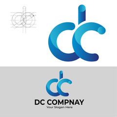 modern letter logo design template