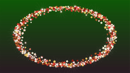 Magic Background with Confetti of Glitter Particles. Sparkle Lights Texture. Anniversary pattern. Light Spots. Star Dust. Explosion of Confetti. Design for Banner.