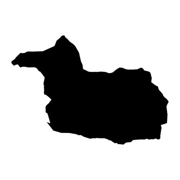 Sant Julia de Loria map, administrative division of the Principality of Andorra.