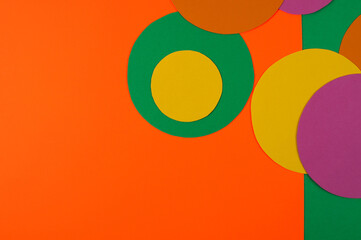colorful background of geometric shapes, block colors