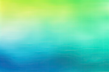 Fototapeta na wymiar Gradient Green Watercolor Blur Background: Abstract Green, Blue and Yellow Colored Blurred