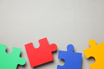 Puzzles, composition for different concepts and ideas