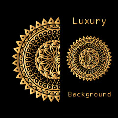 luxury mandala background design