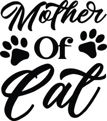 Mother of Cat svg