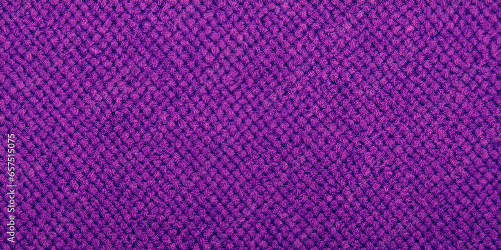 Wall mural purple wool texture